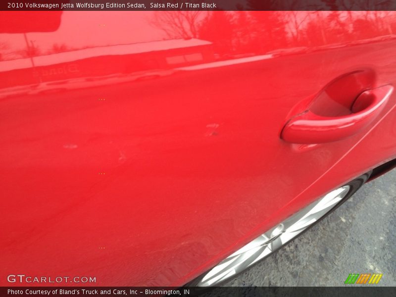 Salsa Red / Titan Black 2010 Volkswagen Jetta Wolfsburg Edition Sedan