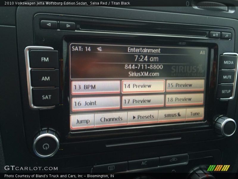 Salsa Red / Titan Black 2010 Volkswagen Jetta Wolfsburg Edition Sedan