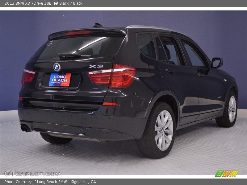 Jet Black / Black 2013 BMW X3 xDrive 28i