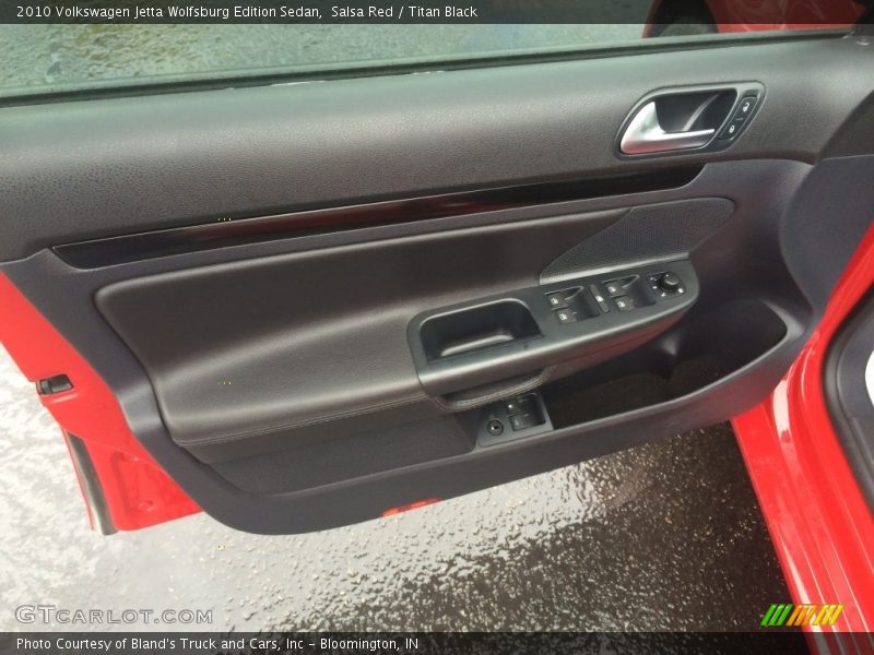 Salsa Red / Titan Black 2010 Volkswagen Jetta Wolfsburg Edition Sedan