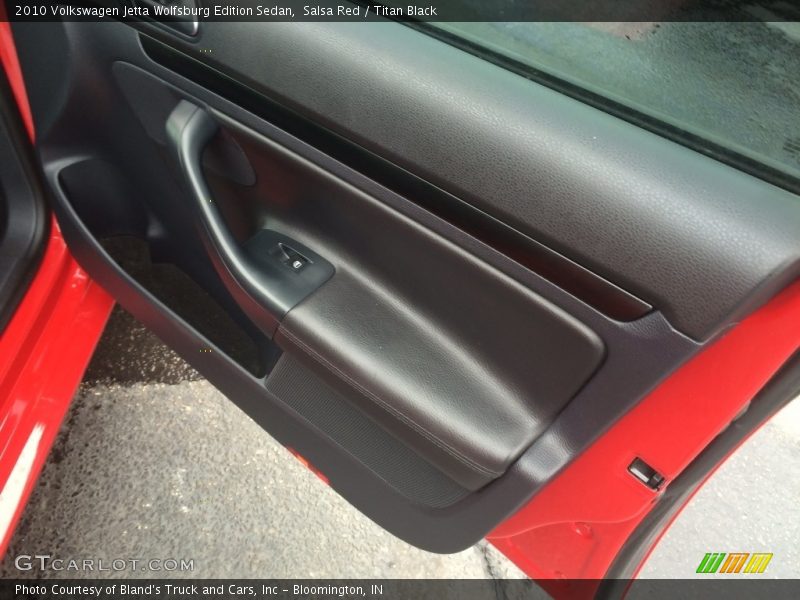 Salsa Red / Titan Black 2010 Volkswagen Jetta Wolfsburg Edition Sedan