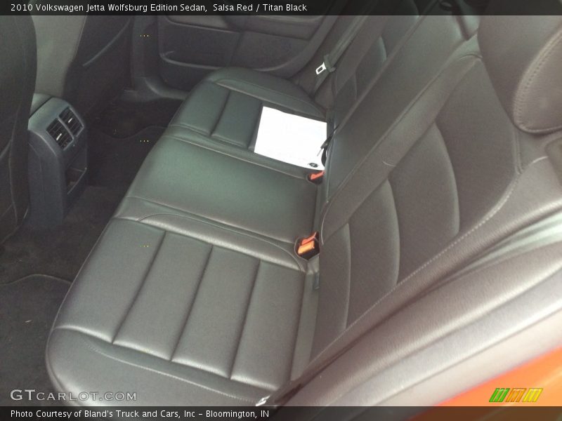 Salsa Red / Titan Black 2010 Volkswagen Jetta Wolfsburg Edition Sedan