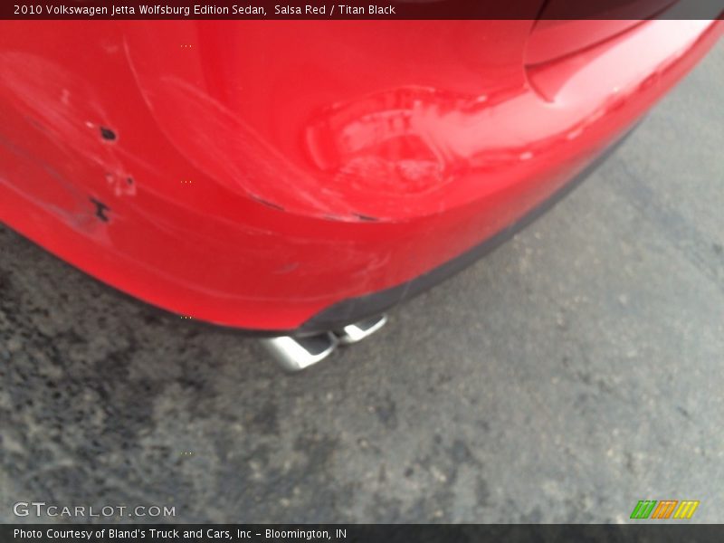 Salsa Red / Titan Black 2010 Volkswagen Jetta Wolfsburg Edition Sedan