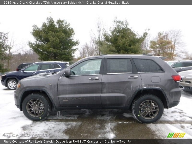  2016 Grand Cherokee 75th Anniversary Edition 4x4 Granite Crystal Metallic