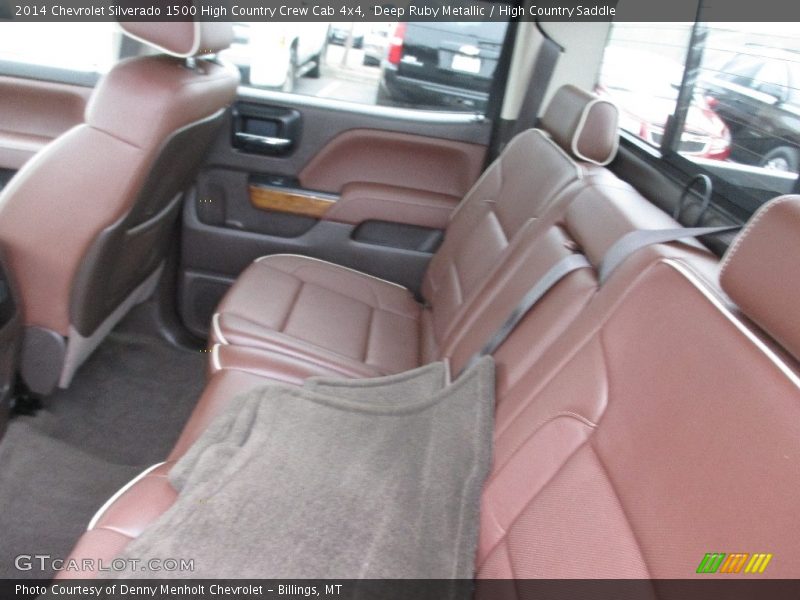 Deep Ruby Metallic / High Country Saddle 2014 Chevrolet Silverado 1500 High Country Crew Cab 4x4