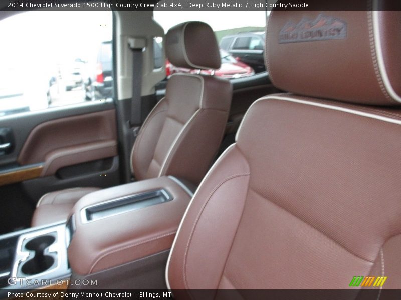 Deep Ruby Metallic / High Country Saddle 2014 Chevrolet Silverado 1500 High Country Crew Cab 4x4