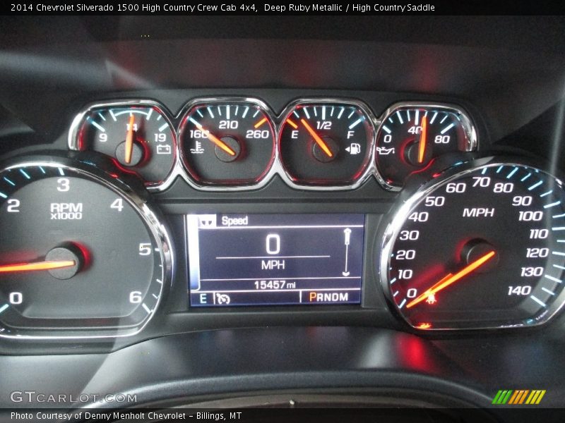 Deep Ruby Metallic / High Country Saddle 2014 Chevrolet Silverado 1500 High Country Crew Cab 4x4