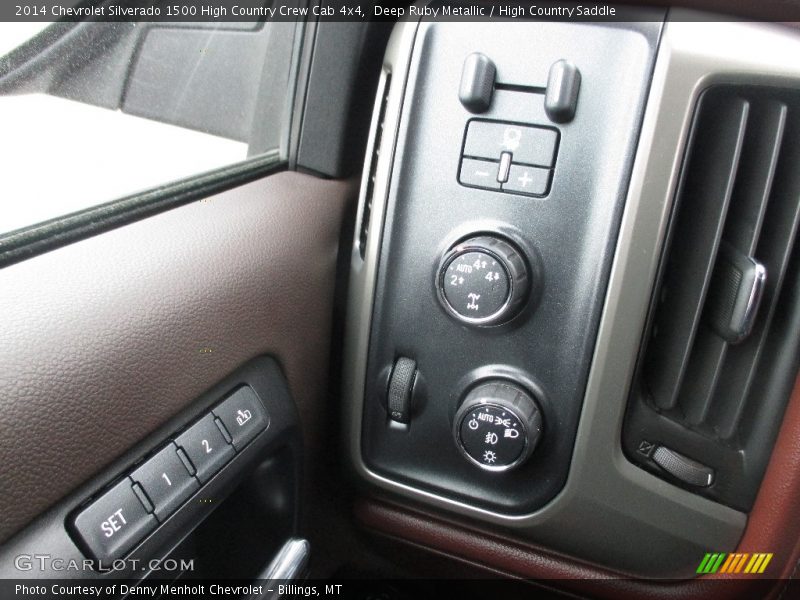 Deep Ruby Metallic / High Country Saddle 2014 Chevrolet Silverado 1500 High Country Crew Cab 4x4