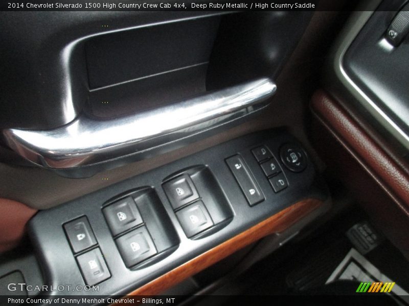 Deep Ruby Metallic / High Country Saddle 2014 Chevrolet Silverado 1500 High Country Crew Cab 4x4