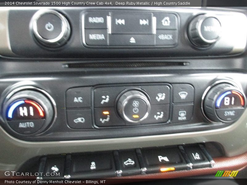Deep Ruby Metallic / High Country Saddle 2014 Chevrolet Silverado 1500 High Country Crew Cab 4x4
