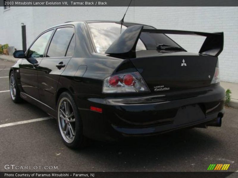 Tarmac Black / Black 2003 Mitsubishi Lancer Evolution VIII