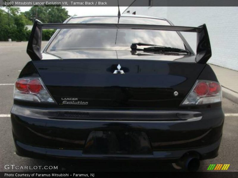 Tarmac Black / Black 2003 Mitsubishi Lancer Evolution VIII