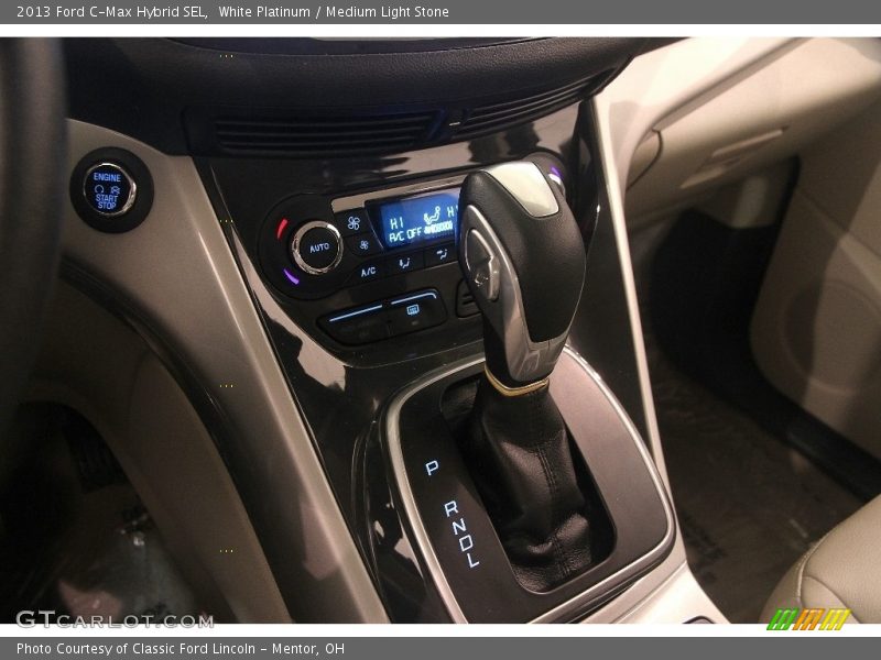 White Platinum / Medium Light Stone 2013 Ford C-Max Hybrid SEL
