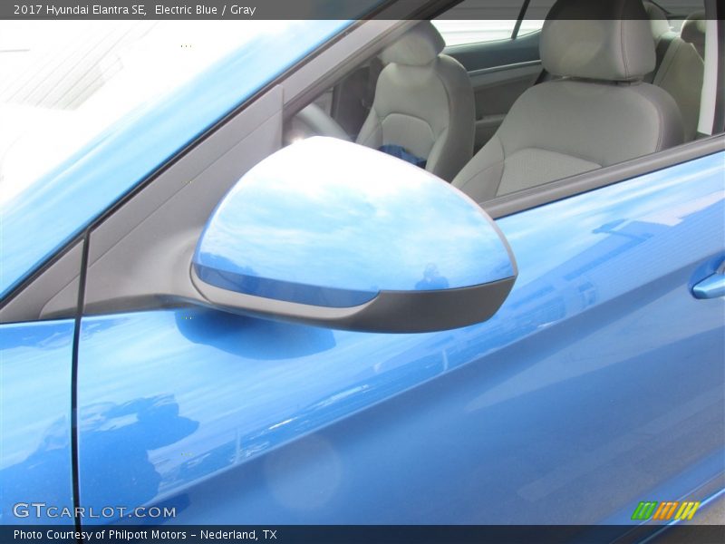 Electric Blue / Gray 2017 Hyundai Elantra SE