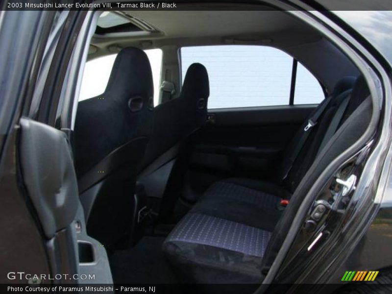 Tarmac Black / Black 2003 Mitsubishi Lancer Evolution VIII
