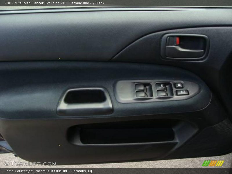 Tarmac Black / Black 2003 Mitsubishi Lancer Evolution VIII