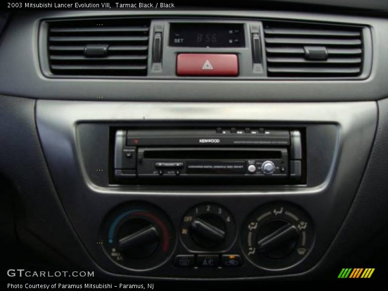Tarmac Black / Black 2003 Mitsubishi Lancer Evolution VIII