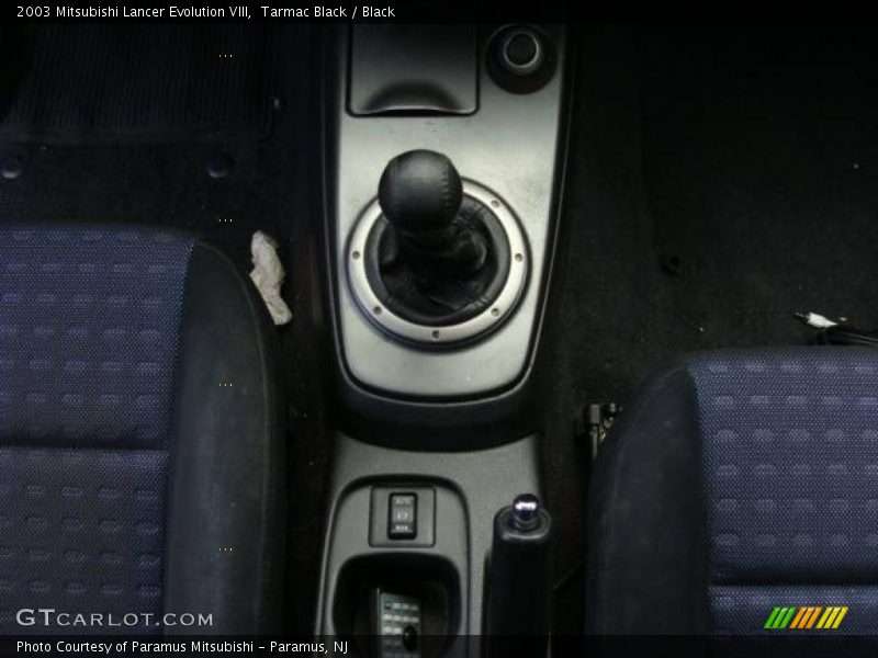Tarmac Black / Black 2003 Mitsubishi Lancer Evolution VIII