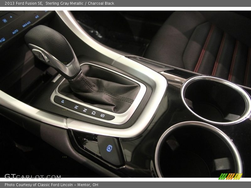 Sterling Gray Metallic / Charcoal Black 2013 Ford Fusion SE