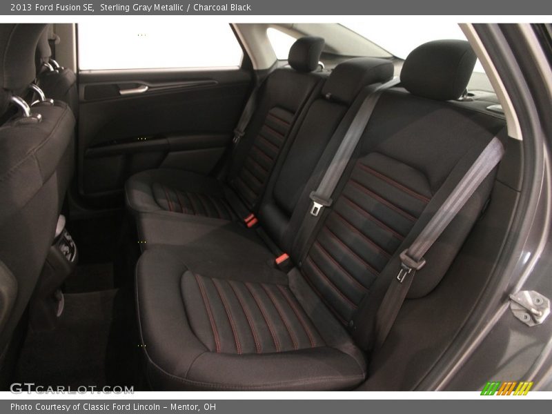 Sterling Gray Metallic / Charcoal Black 2013 Ford Fusion SE