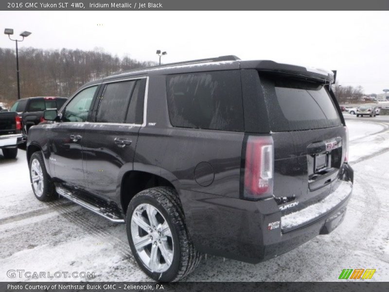Iridium Metallic / Jet Black 2016 GMC Yukon SLT 4WD