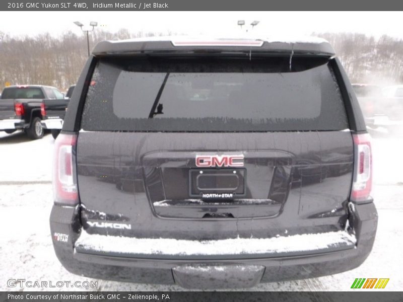 Iridium Metallic / Jet Black 2016 GMC Yukon SLT 4WD