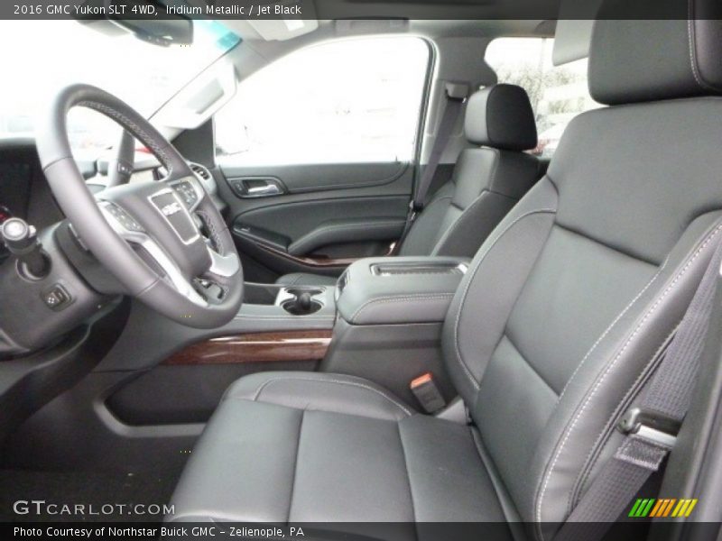 Iridium Metallic / Jet Black 2016 GMC Yukon SLT 4WD