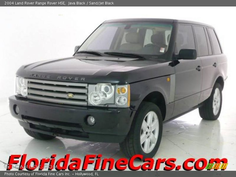 Java Black / Sand/Jet Black 2004 Land Rover Range Rover HSE