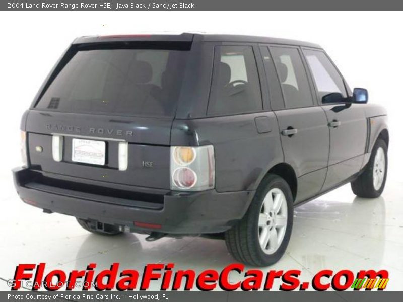 Java Black / Sand/Jet Black 2004 Land Rover Range Rover HSE