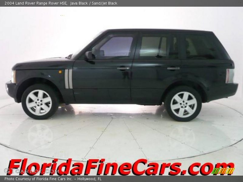 Java Black / Sand/Jet Black 2004 Land Rover Range Rover HSE