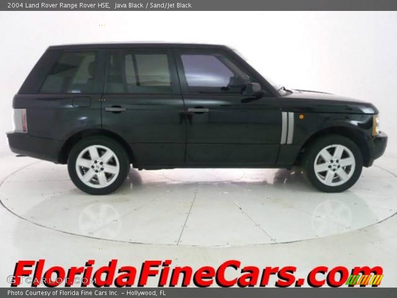 Java Black / Sand/Jet Black 2004 Land Rover Range Rover HSE