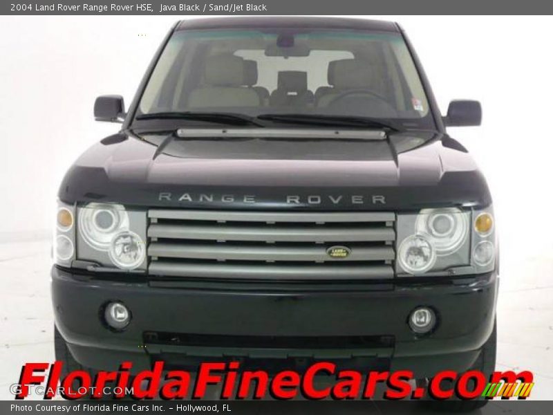 Java Black / Sand/Jet Black 2004 Land Rover Range Rover HSE