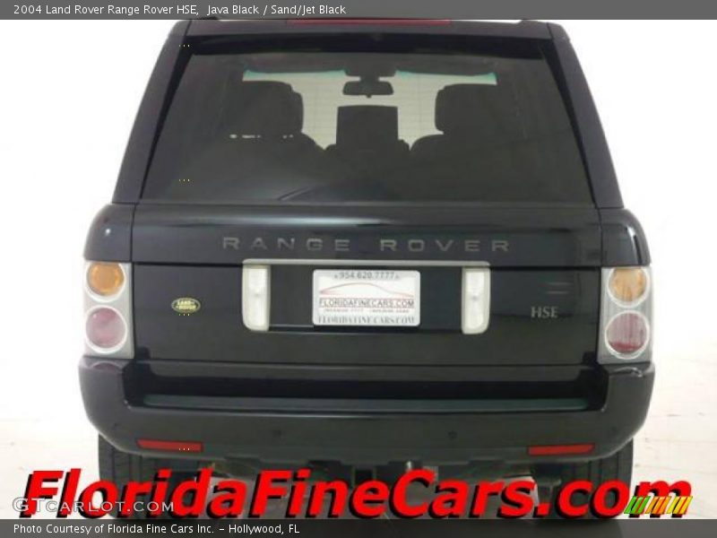 Java Black / Sand/Jet Black 2004 Land Rover Range Rover HSE