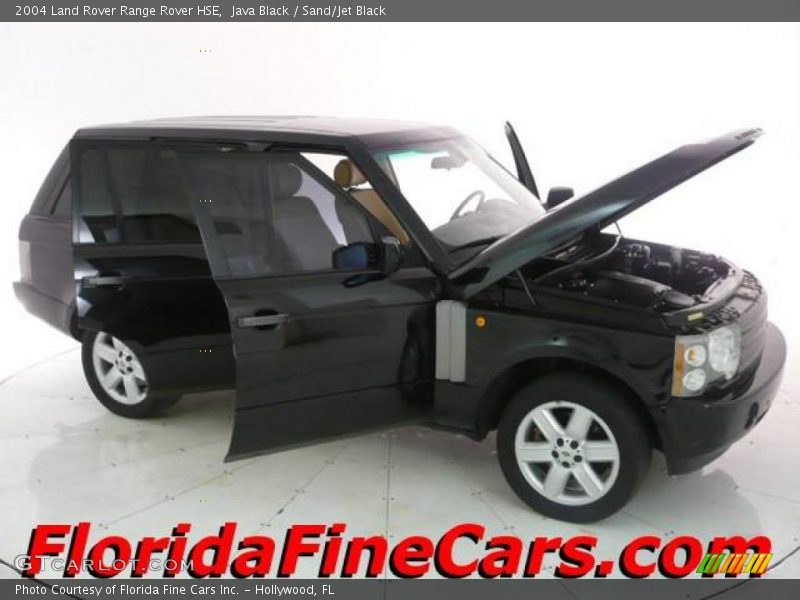 Java Black / Sand/Jet Black 2004 Land Rover Range Rover HSE