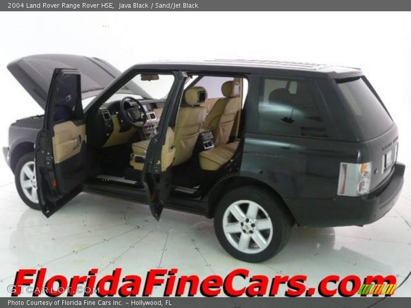 Java Black / Sand/Jet Black 2004 Land Rover Range Rover HSE