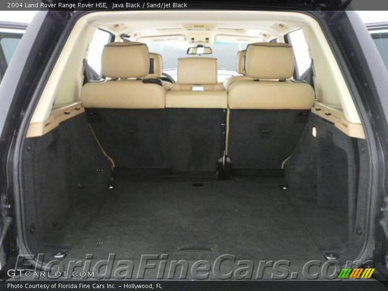Java Black / Sand/Jet Black 2004 Land Rover Range Rover HSE