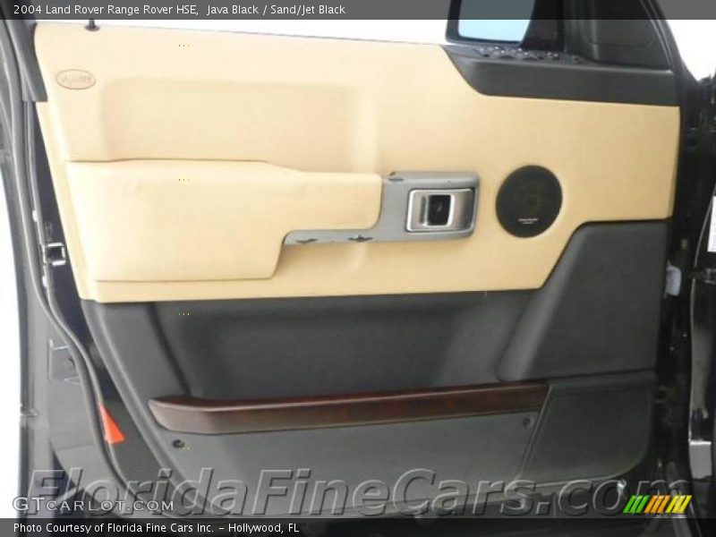 Java Black / Sand/Jet Black 2004 Land Rover Range Rover HSE