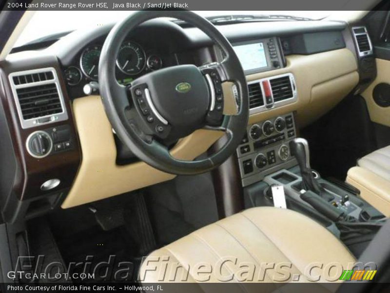 Java Black / Sand/Jet Black 2004 Land Rover Range Rover HSE