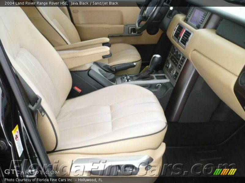 Java Black / Sand/Jet Black 2004 Land Rover Range Rover HSE