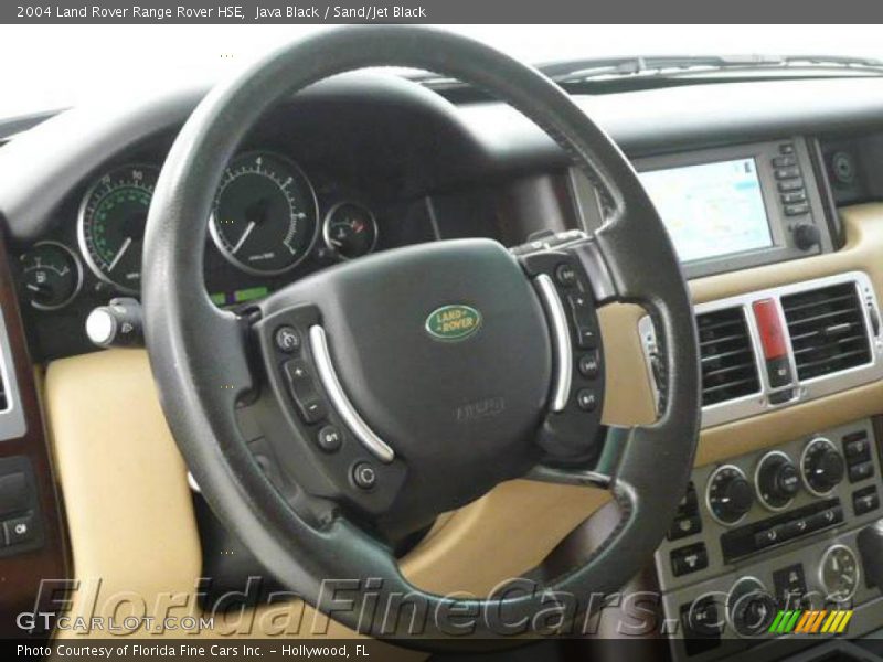 Java Black / Sand/Jet Black 2004 Land Rover Range Rover HSE