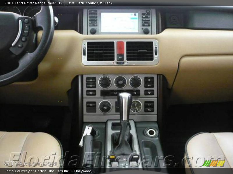 Java Black / Sand/Jet Black 2004 Land Rover Range Rover HSE