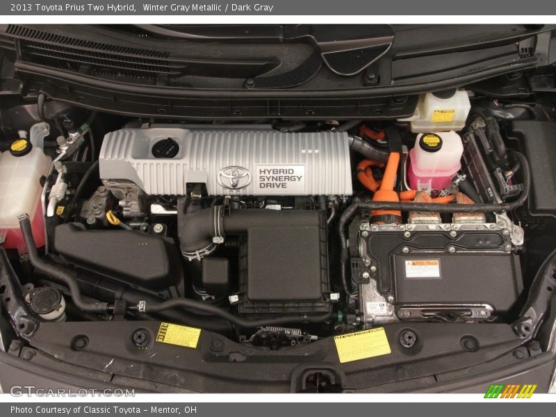  2013 Prius Two Hybrid Engine - 1.8 Liter DOHC 16-Valve VVT-i 4 Cylinder/Electric Hybrid