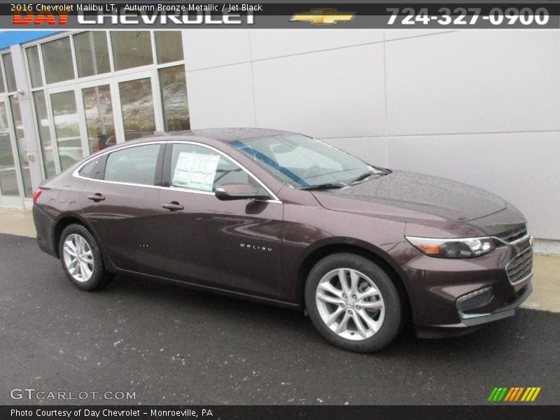 Autumn Bronze Metallic / Jet Black 2016 Chevrolet Malibu LT