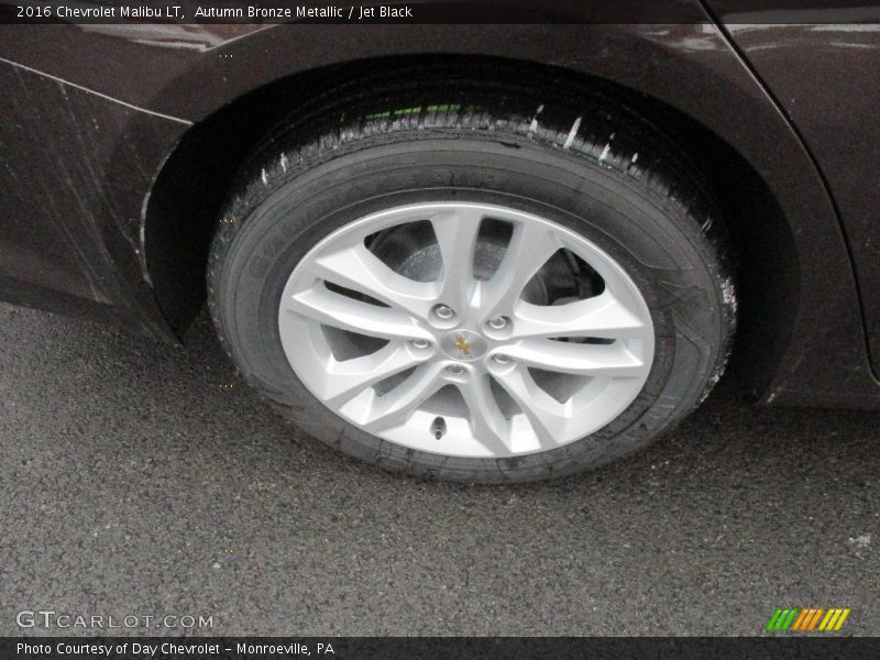 Autumn Bronze Metallic / Jet Black 2016 Chevrolet Malibu LT
