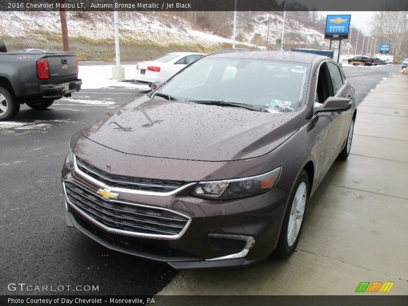 Autumn Bronze Metallic / Jet Black 2016 Chevrolet Malibu LT