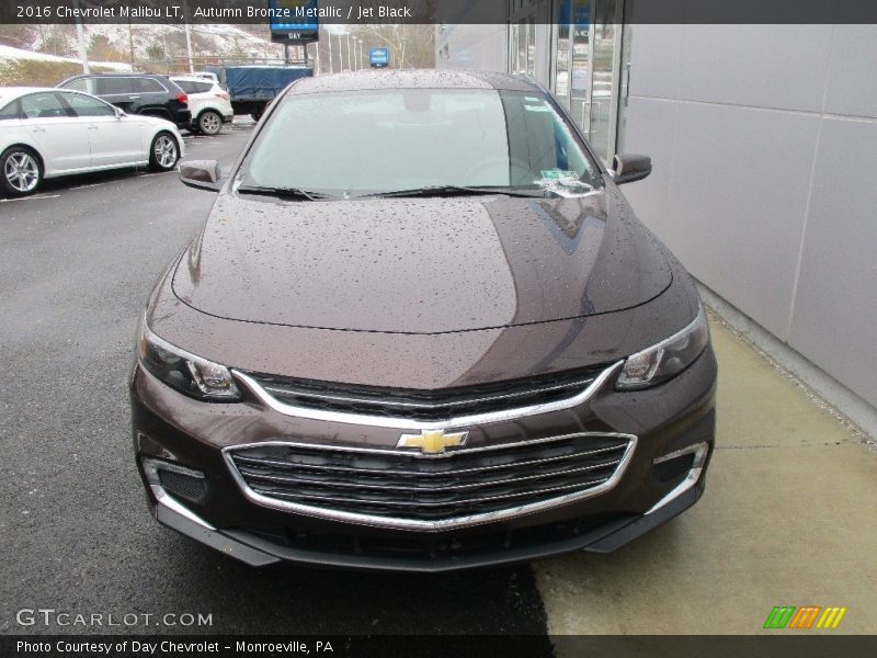 Autumn Bronze Metallic / Jet Black 2016 Chevrolet Malibu LT
