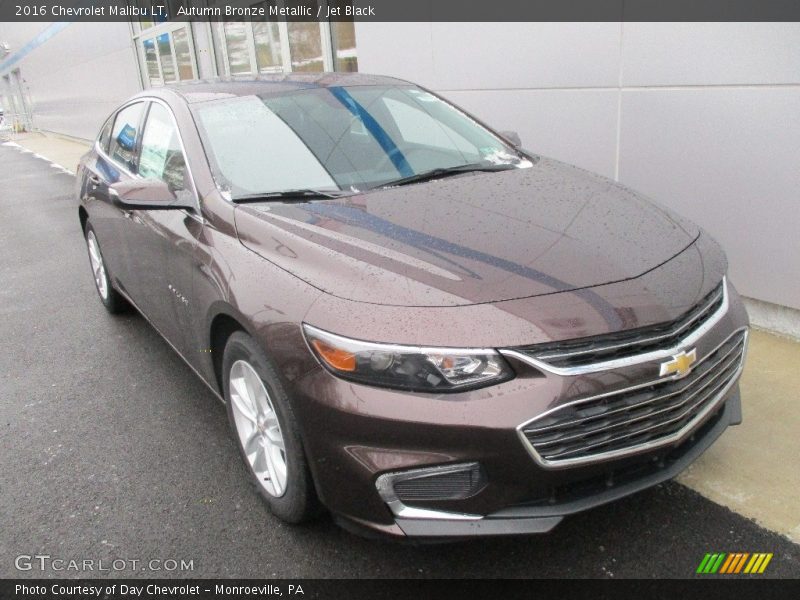 Autumn Bronze Metallic / Jet Black 2016 Chevrolet Malibu LT