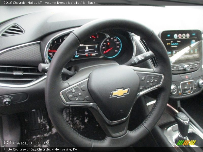 Autumn Bronze Metallic / Jet Black 2016 Chevrolet Malibu LT