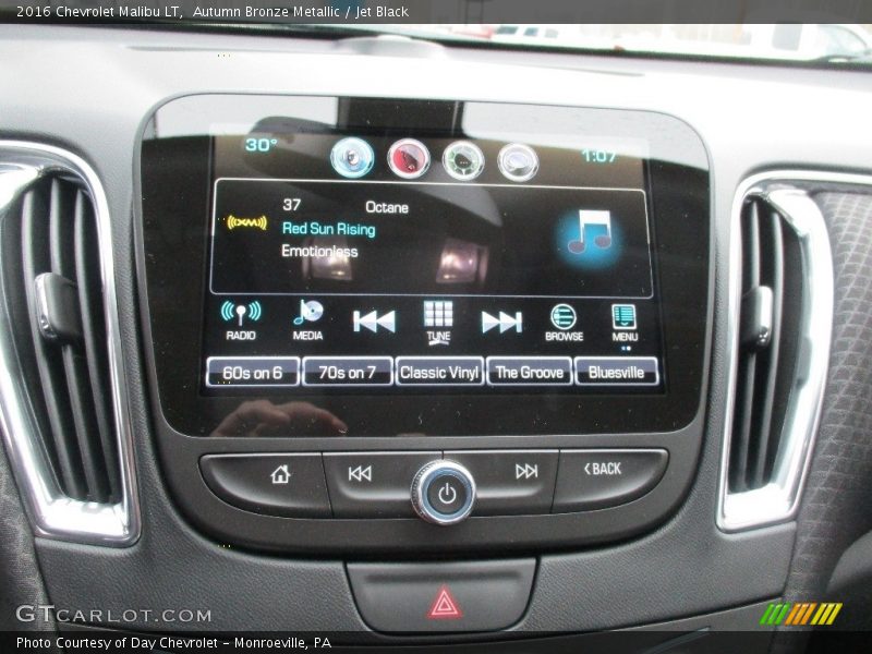 Autumn Bronze Metallic / Jet Black 2016 Chevrolet Malibu LT