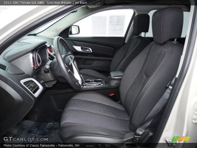 Gold Mist Metallic / Jet Black 2011 GMC Terrain SLE AWD